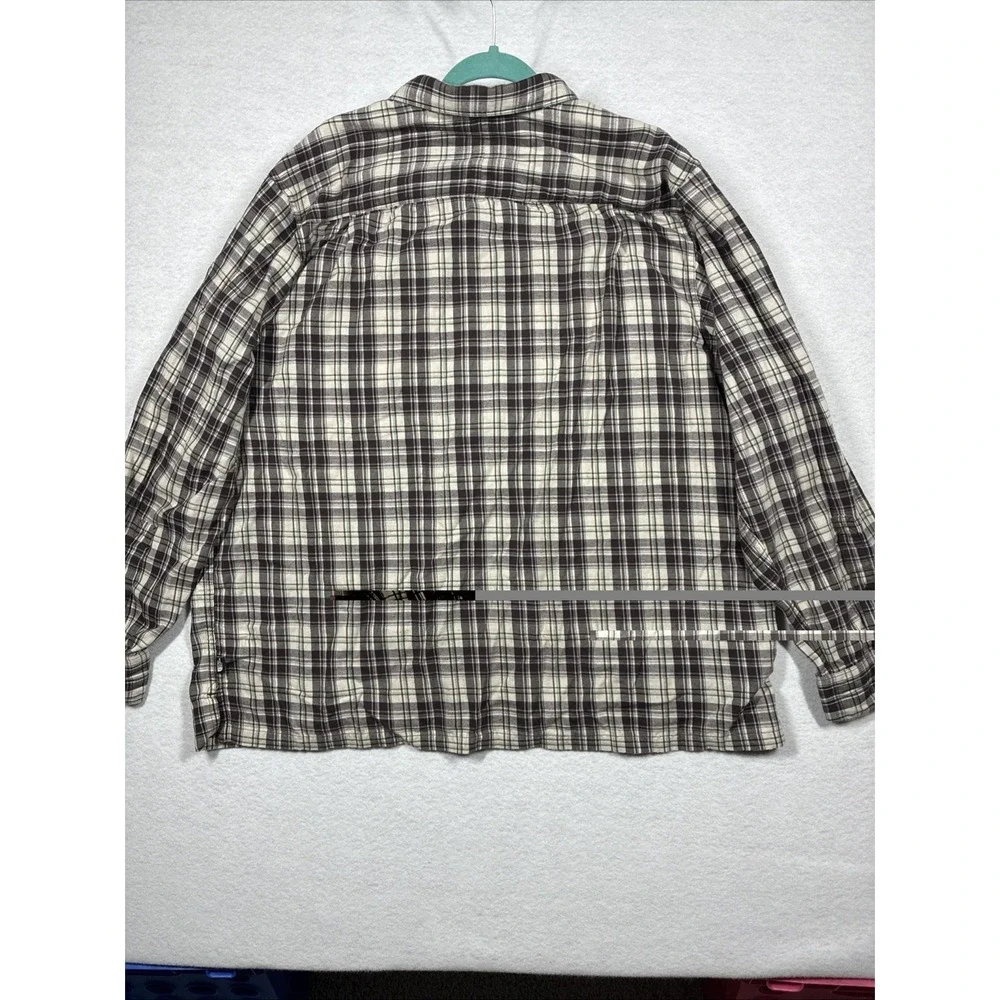 North Face Plaid Flannel Explore Fund Hiking Long Sleeve Cabincore Mens‎ 2XL